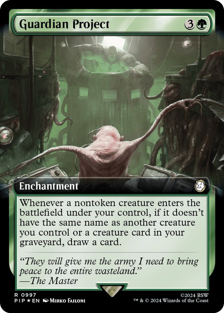 Image for Guardian Project (Extended Art) (Surge Foil) (997) [Universes Beyond: Fallout]