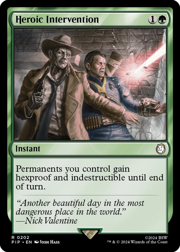 Image for Heroic Intervention (202) [Universes Beyond: Fallout]