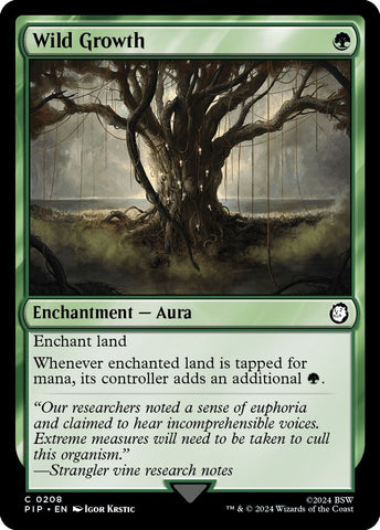 Image for Wild Growth (208) [Universes Beyond: Fallout]