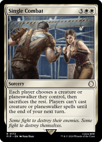 Image for Single Combat (172) [Universes Beyond: Fallout]