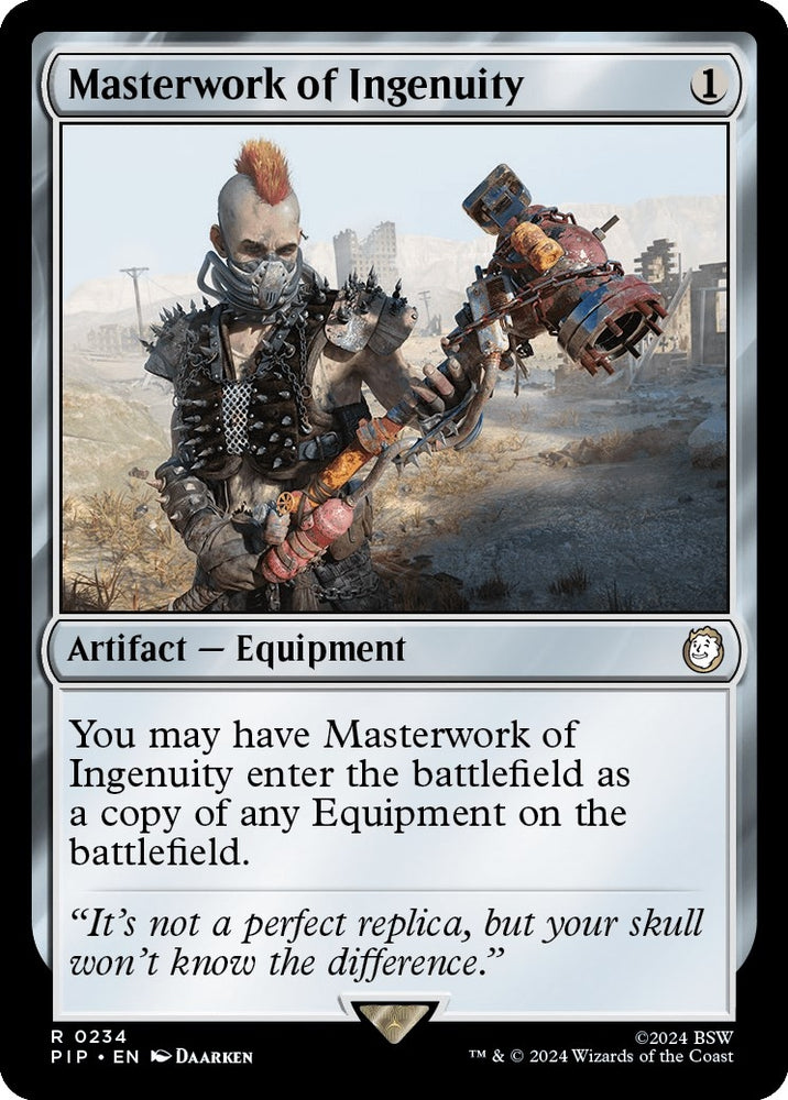 Image for Masterwork of Ingenuity (234) [Universes Beyond: Fallout]