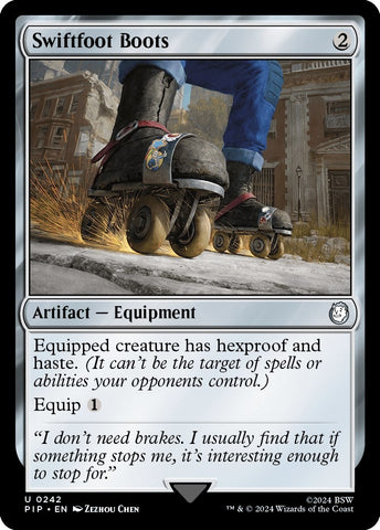 Image for Swiftfoot Boots (242) [Universes Beyond: Fallout]