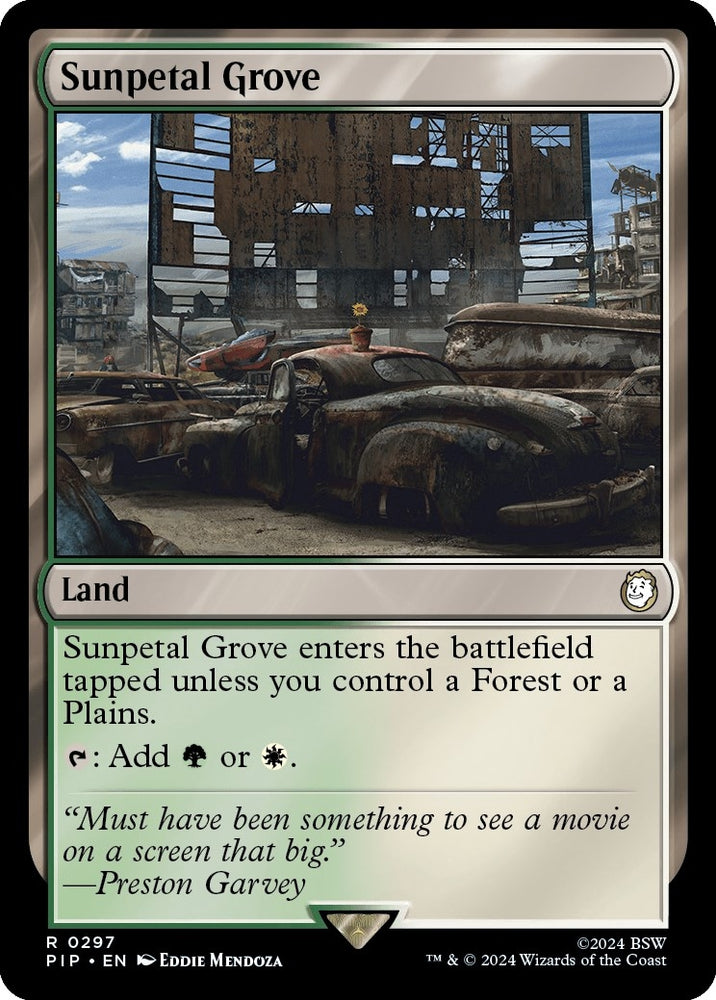 Image for Sunpetal Grove (297) [Universes Beyond: Fallout]