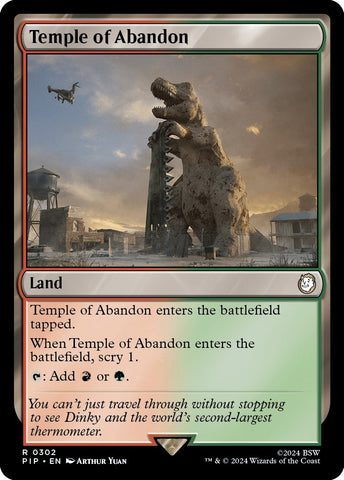 Image for Temple of Abandon (302) [Universes Beyond: Fallout]