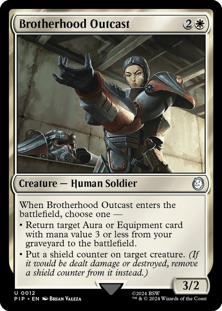 Image for Brotherhood Outcast (12) [Universes Beyond: Fallout]