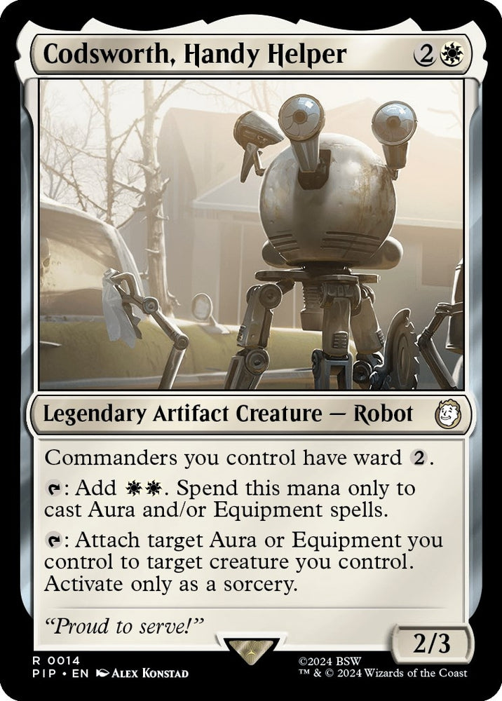 Image for Codsworth, Handy Helper (14) [Universes Beyond: Fallout]