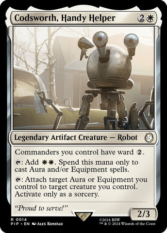 Image for Codsworth, Handy Helper (14) [Universes Beyond: Fallout]