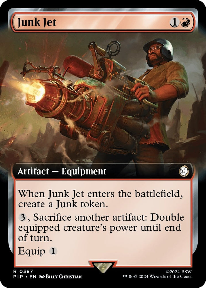Image for Junk Jet (Extended Art) (387) [Universes Beyond: Fallout]