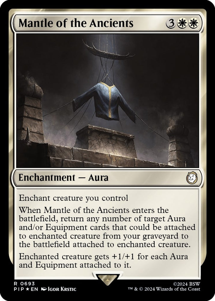 Image for Mantle of the Ancients (Surge Foil) (693) [Universes Beyond: Fallout]