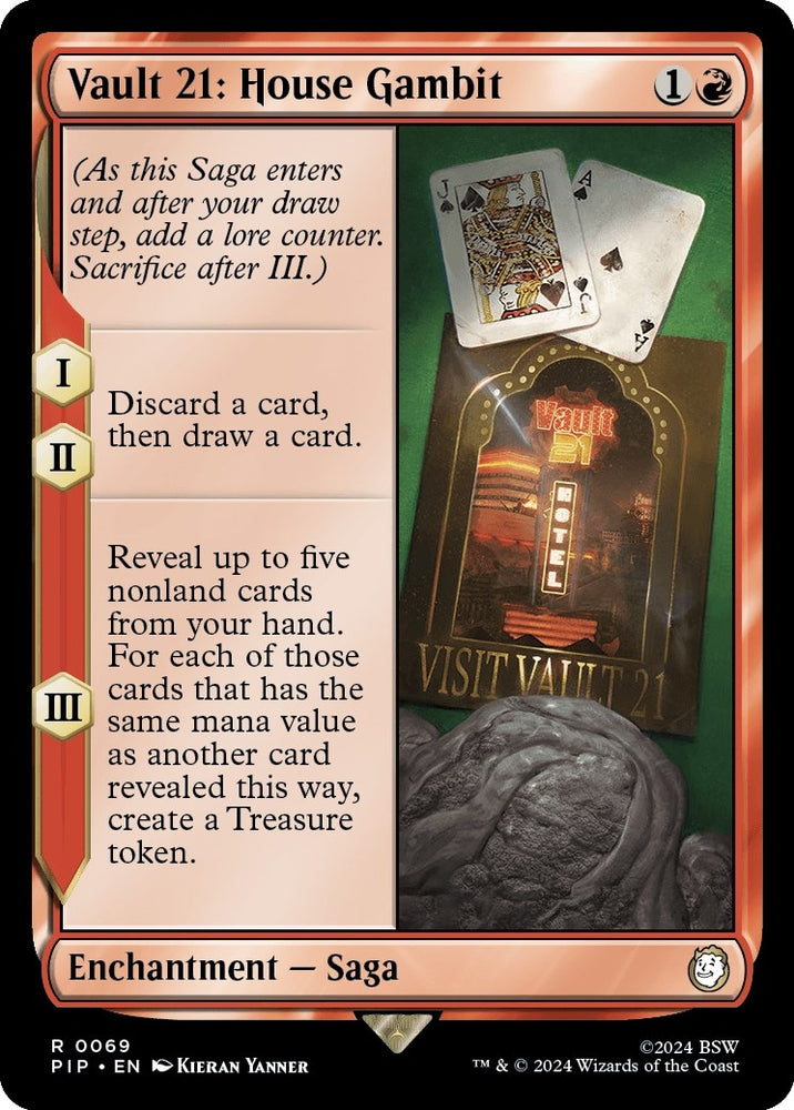 Image for Vault 21: House Gambit (69) [Universes Beyond: Fallout]