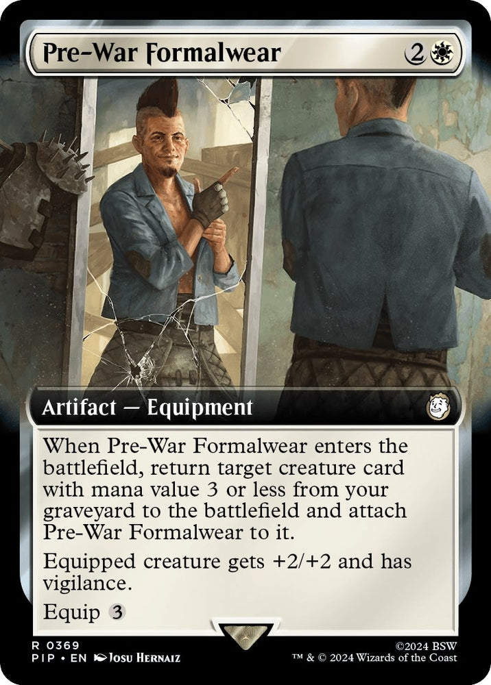 Image for Pre-War Formalwear (Extended Art) (369) [Universes Beyond: Fallout]
