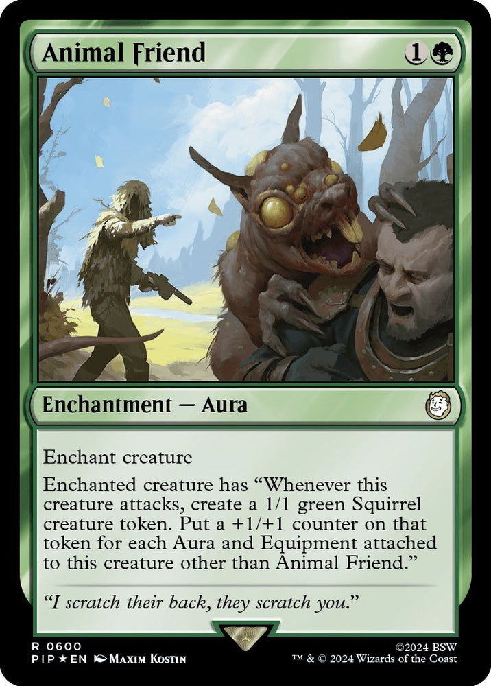 Image for Animal Friend (Surge Foil) (600) [Universes Beyond: Fallout]