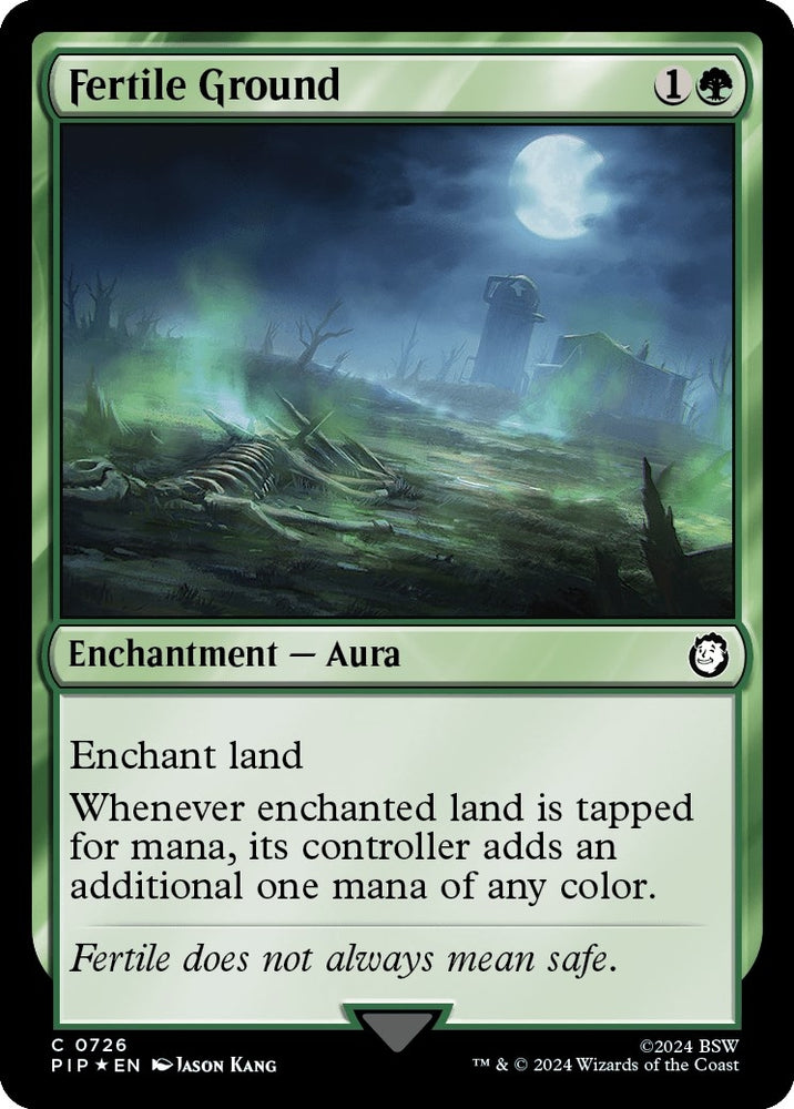 Image for Fertile Ground (Surge Foil) (726) [Universes Beyond: Fallout]