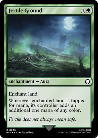 Image for Fertile Ground (Surge Foil) (726) [Universes Beyond: Fallout]