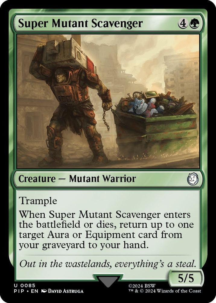 Image for Super Mutant Scavenger (85) [Universes Beyond: Fallout]
