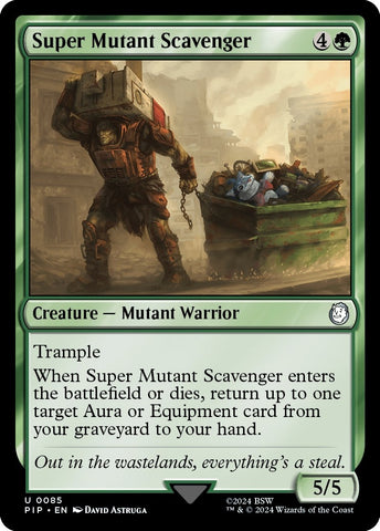 Image for Super Mutant Scavenger (85) [Universes Beyond: Fallout]
