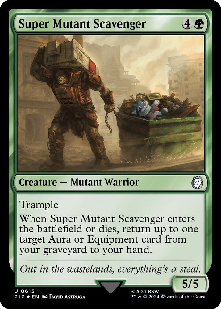 Image for Super Mutant Scavenger (Surge Foil) (613) [Universes Beyond: Fallout]