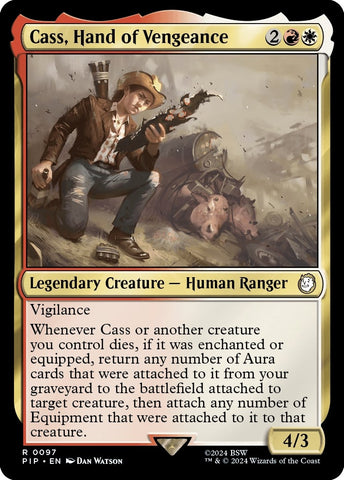 Image for Cass, Hand of Vengeance (97) [Universes Beyond: Fallout]