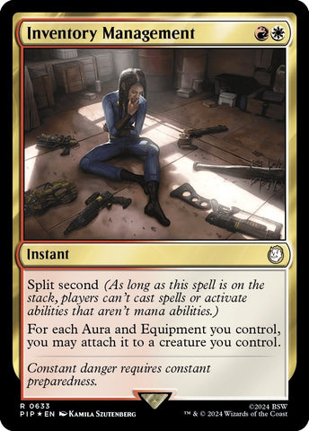 Image for Inventory Management (Surge Foil) (633) [Universes Beyond: Fallout]