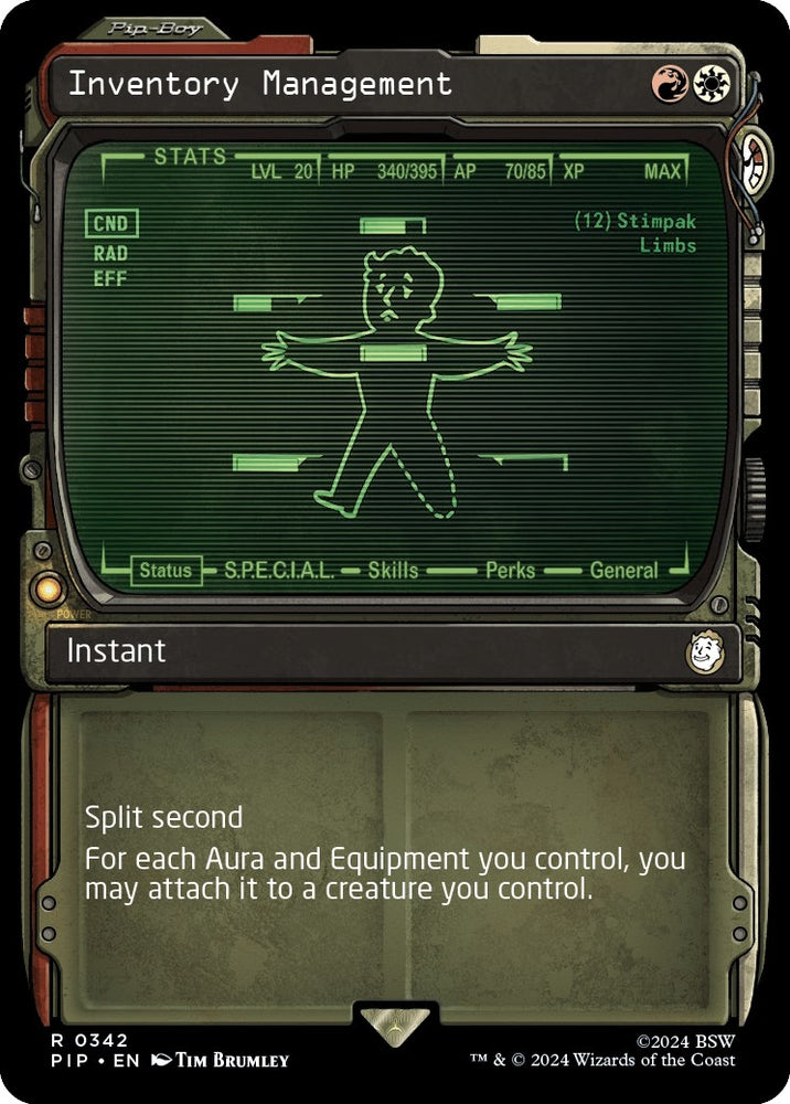 Image for Inventory Management (Showcase) (342) [Universes Beyond: Fallout]