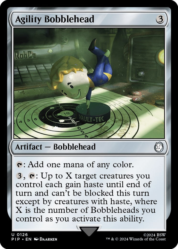 Image for Agility Bobblehead (126) [Universes Beyond: Fallout]