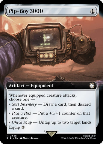 Image for Pip-Boy 3000 (Extended Art) (435) [Universes Beyond: Fallout]