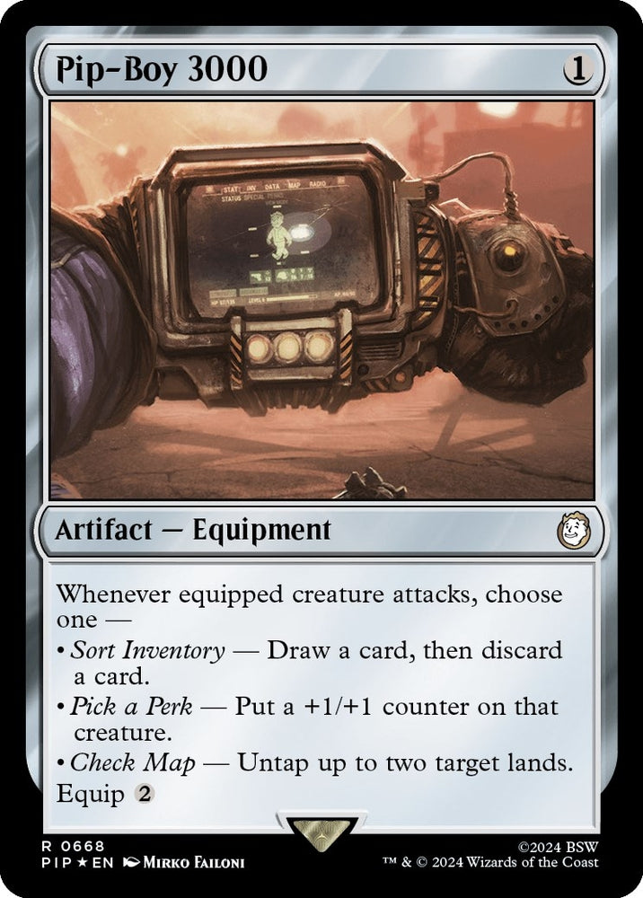 Image for Pip-Boy 3000 (Surge Foil) (668) [Universes Beyond: Fallout]