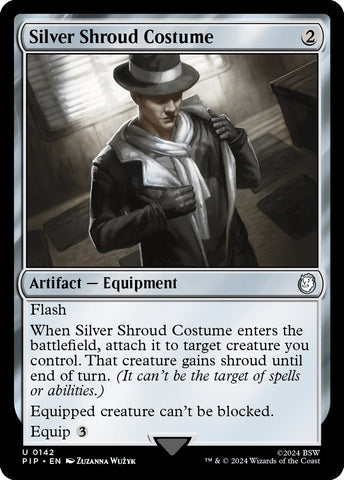Image for Silver Shroud Costume (142) [Universes Beyond: Fallout]