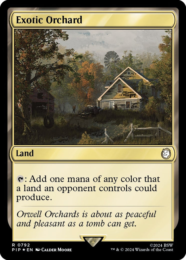 Image for Exotic Orchard (Surge Foil) (792) [Universes Beyond: Fallout]