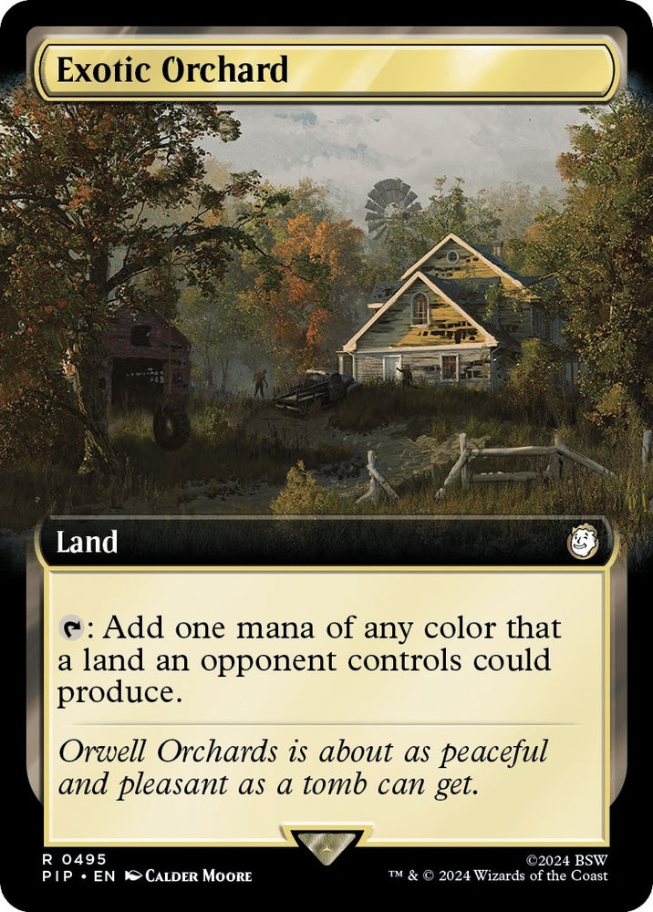 Image for Exotic Orchard (Extended Art) (495) [Universes Beyond: Fallout]
