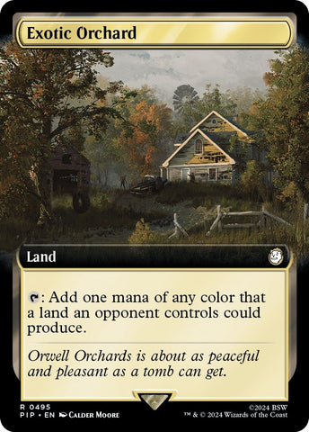 Image for Exotic Orchard (Extended Art) (495) [Universes Beyond: Fallout]