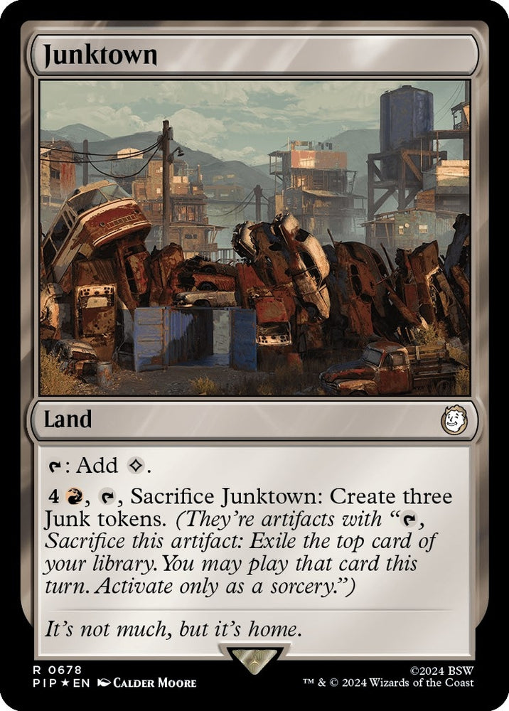 Image for Junktown (Surge Foil) (678) [Universes Beyond: Fallout]