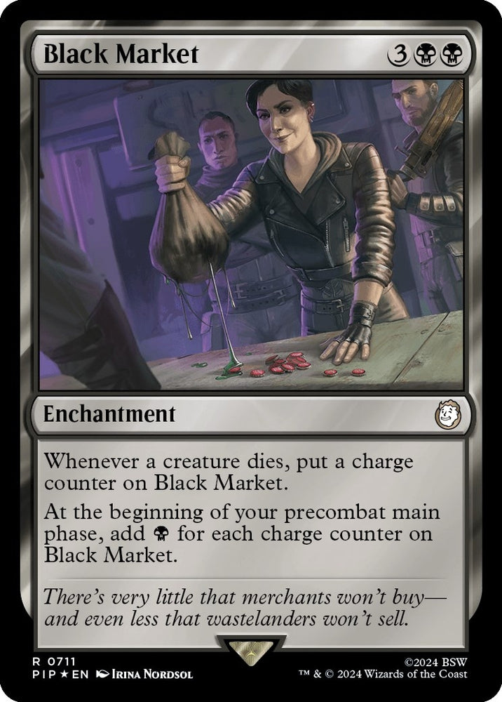 Image for Black Market (Surge Foil) (711) [Universes Beyond: Fallout]