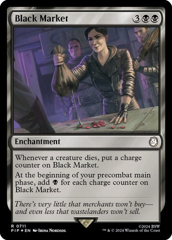 Image for Black Market (Surge Foil) (711) [Universes Beyond: Fallout]