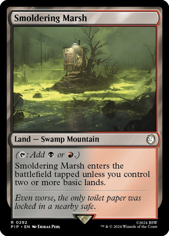 Image for Smoldering Marsh (292) [Universes Beyond: Fallout]