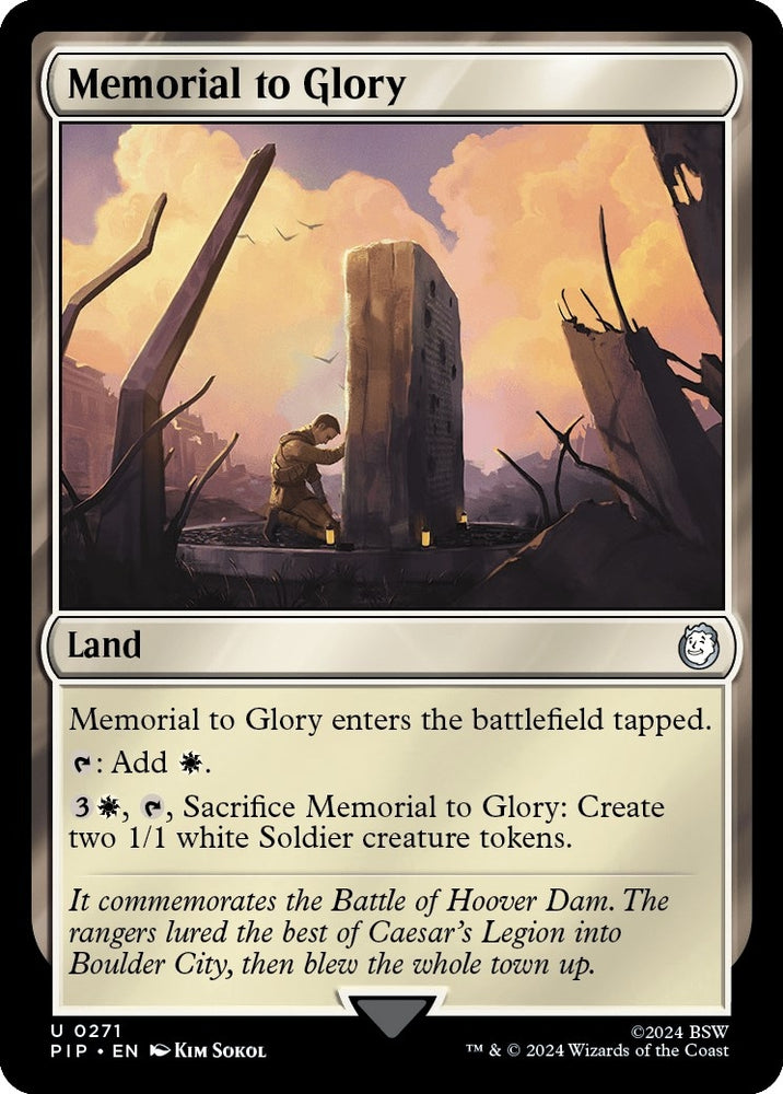 Image for Memorial to Glory (271) [Universes Beyond: Fallout]