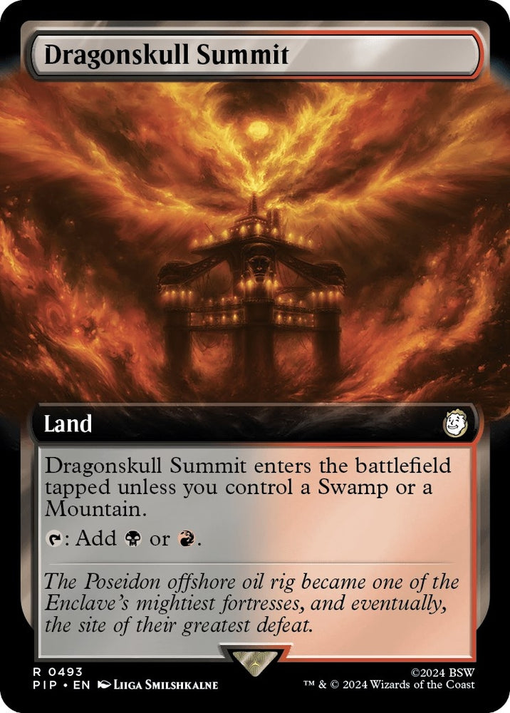 Image for Dragonskull Summit (Extended Art) (493) [Universes Beyond: Fallout]