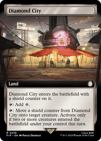 Image for Diamond City (Extended Art) (439) [Universes Beyond: Fallout]