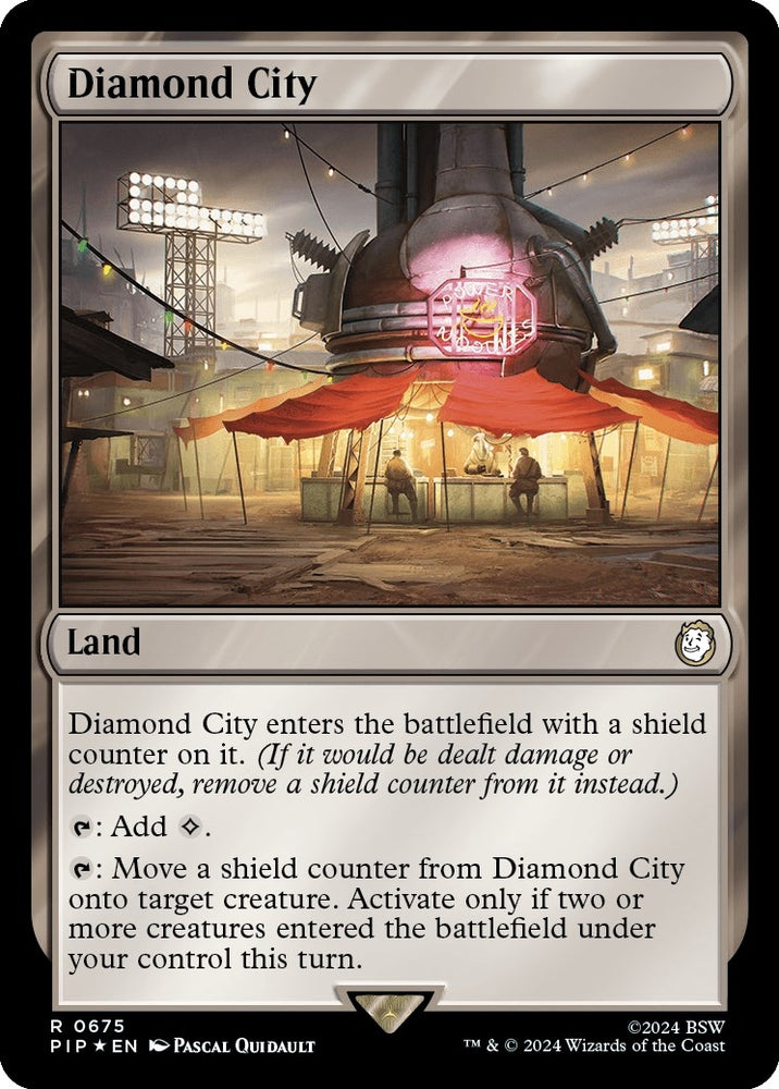 Image for Diamond City (Surge Foil) (675) [Universes Beyond: Fallout]