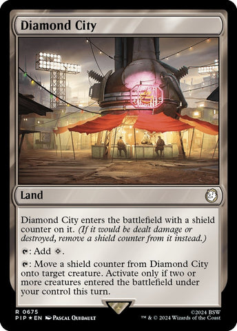 Image for Diamond City (Surge Foil) (675) [Universes Beyond: Fallout]