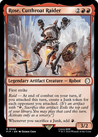 Image for Rose, Cutthroat Raider (66) [Universes Beyond: Fallout]