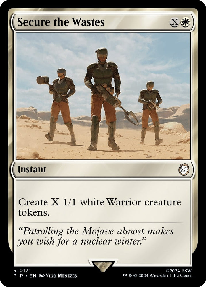 Image for Secure the Wastes (171) [Universes Beyond: Fallout]