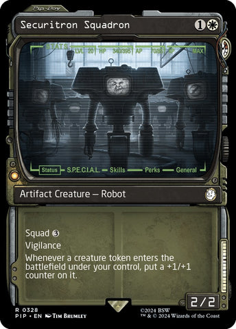 Image for Securitron Squadron (Showcase) (328) [Universes Beyond: Fallout]