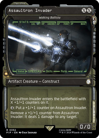 Image for Assaultron Invader - Walking Ballista (Showcase) (352) [Universes Beyond: Fallout]