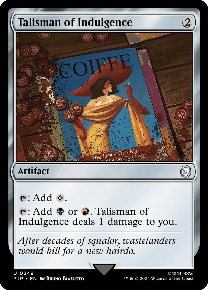 Image for Talisman of Indulgence (248) [Universes Beyond: Fallout]