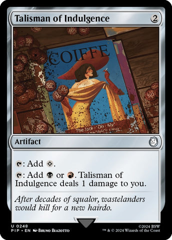 Image for Talisman of Indulgence (248) [Universes Beyond: Fallout]