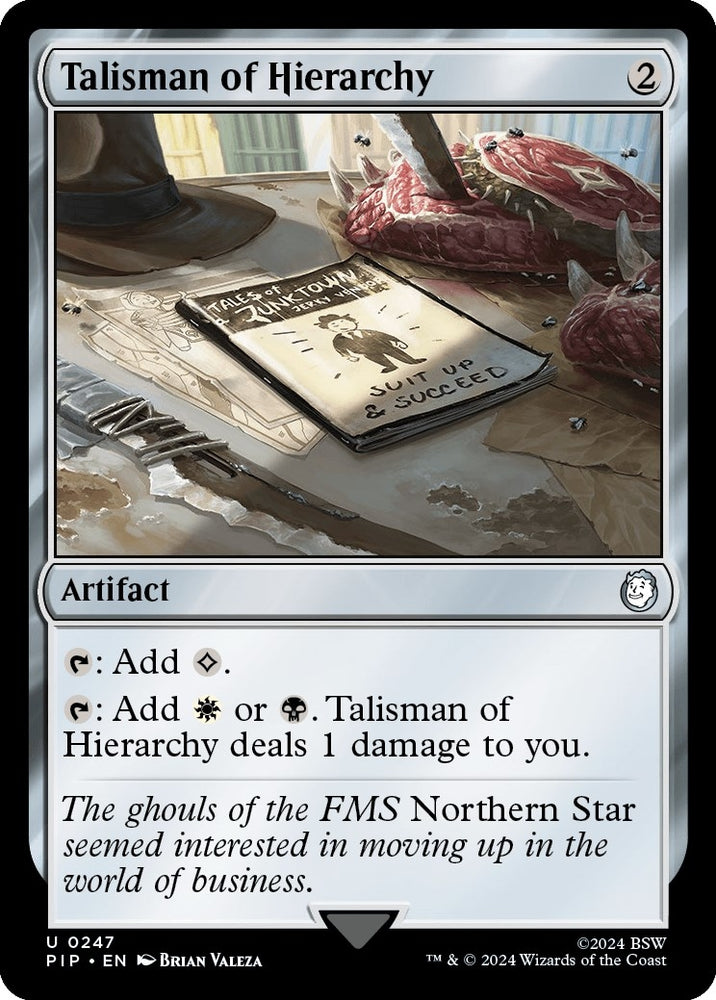 Image for Talisman of Hierarchy (247) [Universes Beyond: Fallout]