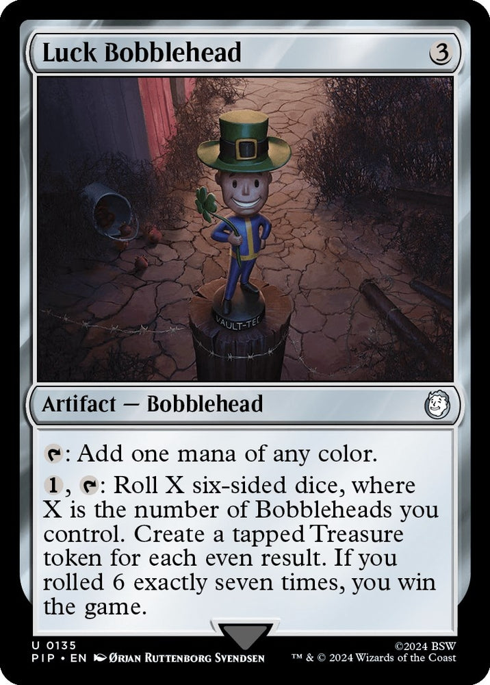 Image for Luck Bobblehead (135) [Universes Beyond: Fallout]