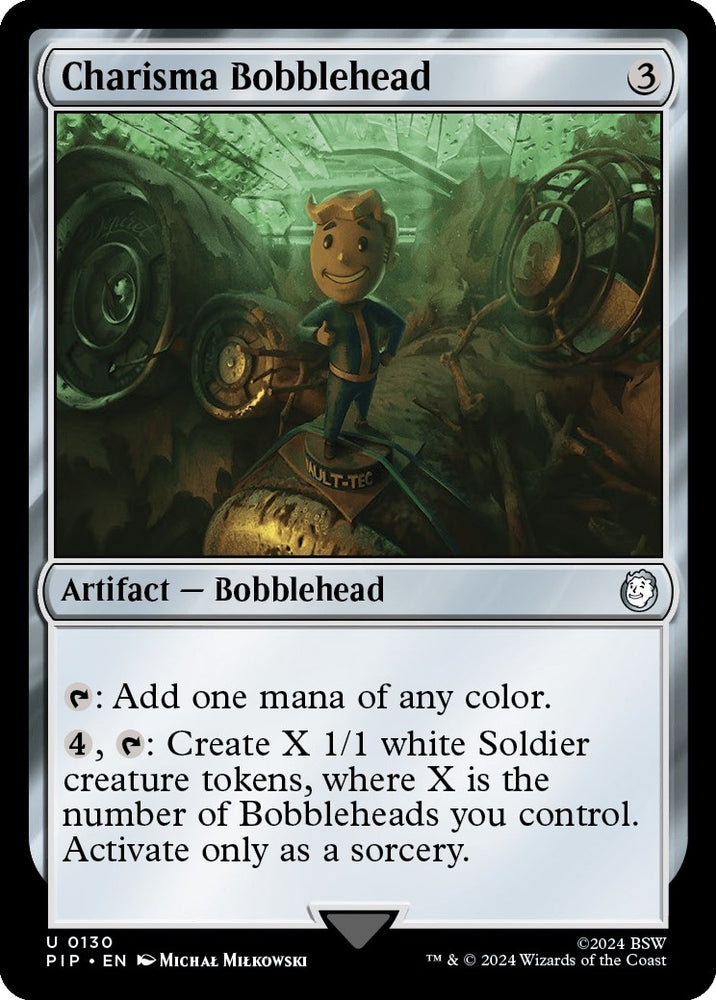 Image for Charisma Bobblehead (130) [Universes Beyond: Fallout]
