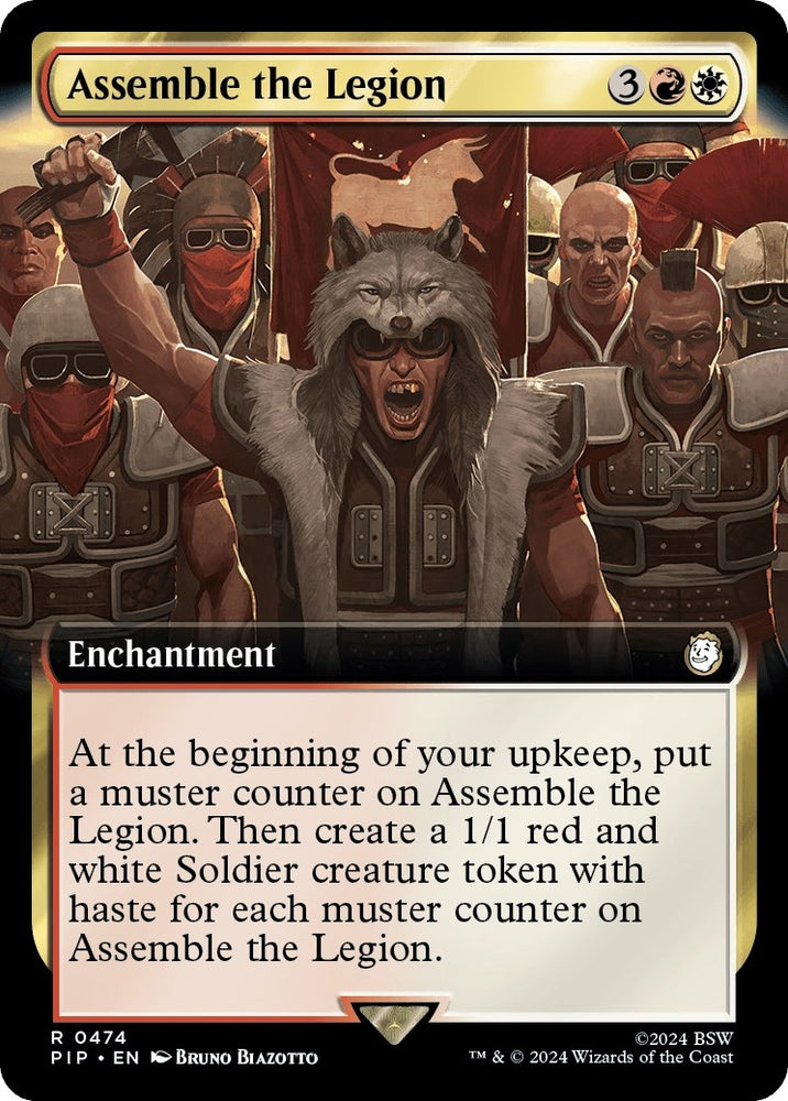 Image for Assemble the Legion (Extended Art) (474) [Universes Beyond: Fallout]